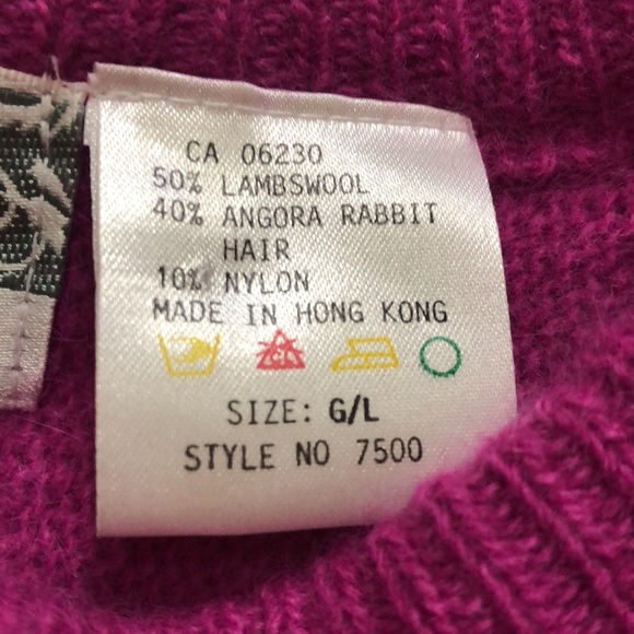 Vintage Jeremy Scott By Braemar Angora Sweater - Picture 16 of 16